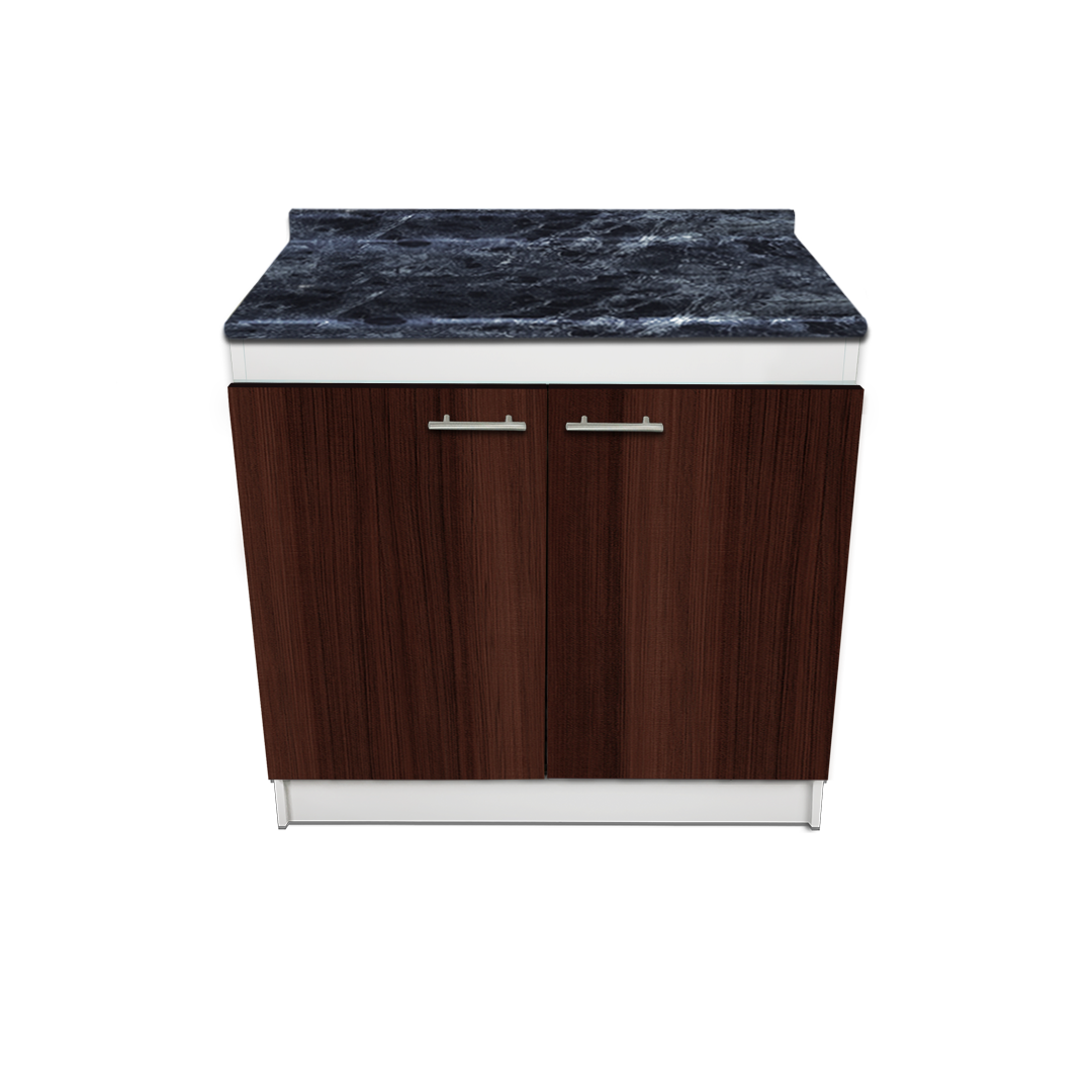 BASE 80X50 2 PUERTAS CHOCOLATE